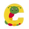 Ξύλινο Γράμμα C Alphabet Letters Orange Tree Toys