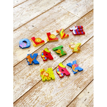 Ξύλινο Γράμμα H Alphabet Letters Orange Tree Toys