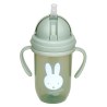 Παγούρι με Χερούλια και Καλαμάκι 260ml Miffy Green KOKO