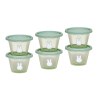 Σετ 6 Φαγητοδοχείων 120ml Miffy Green KOKO