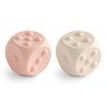 Παιχνίδι Dice Press Toy Blush/Shifting Sand Mushie