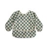 Σαλιάρα με Μανίκια Olive Check - Mushie