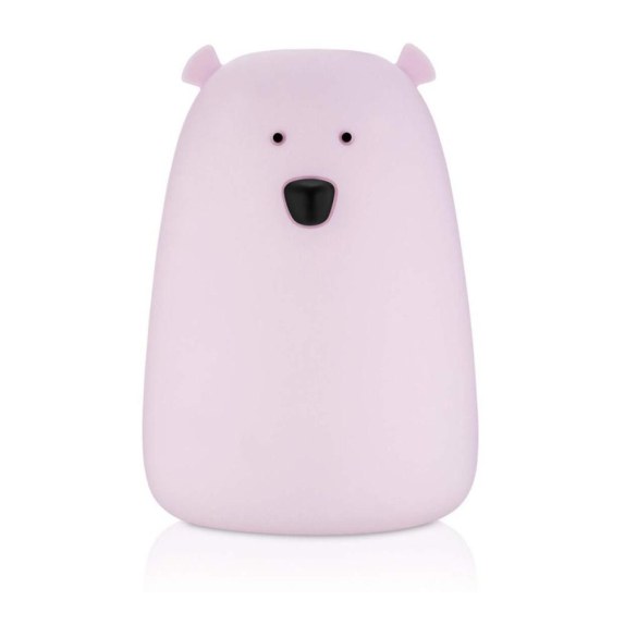 Φωτιστικό Σιλικόνης Bear Lamp Lavender 16cm - Rabbit &...