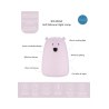 Φωτιστικό Σιλικόνης Bear Lamp Lavender 16cm - Rabbit & Friends