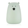Φωτιστικό Σιλικόνης Bear Lamp Sage 16cm - Rabbit & Friends