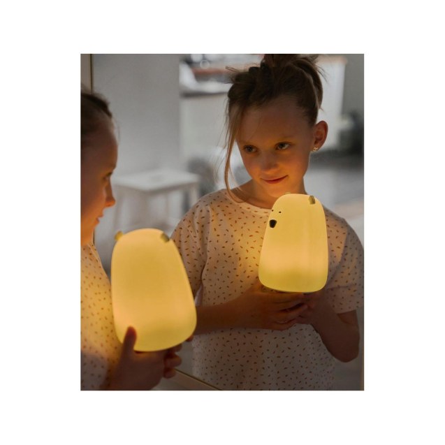 Φωτιστικό Σιλικόνης Bear Lamp Sage 16cm -...