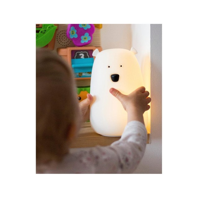 Φωτιστικό Σιλικόνης Bear Lamp White 16cm -...