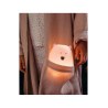 Φωτιστικό Σιλικόνης Bear Lamp Pink 16cm με Τηλεχειριστήριο Rabbit & Friends