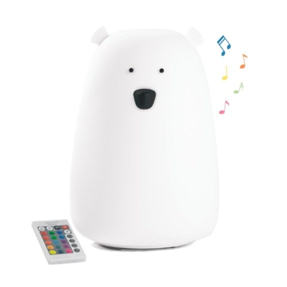 Φωτιστικό Σιλικόνης Big Bear 16cm με ηχείο &...
