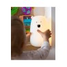 Φωτιστικό Σιλικόνης Big Bear 16cm με ηχείο & τηλεχειριστήριο - Rabbit & Friends