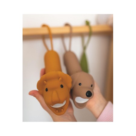 Μικρός Φακός Σιλικόνης Leo the Lion - Rabbit & Friends