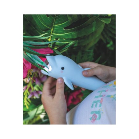 Μικρός Φακός Σιλικόνης Bubbly Dolphin - Rabbit & Friends