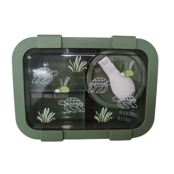 Παιδικό Lunch Box Φαγητού In A Fast World Be A Turtle ABO...