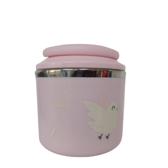 Ανοξείδωτο Δοχείο Φαγητού Make A Wish Little Bird 660ml...