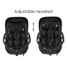Βρεφικό Κάθισμα Αυτοκινήτου Bebe Stars Baby i-Size Black 004-190