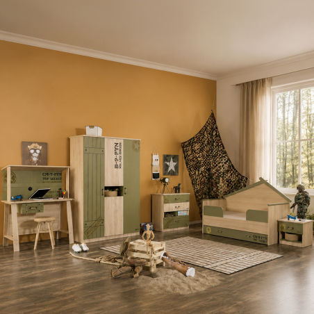 Montessori Συρταριέρα Bebe Stars Soldier 480-16
