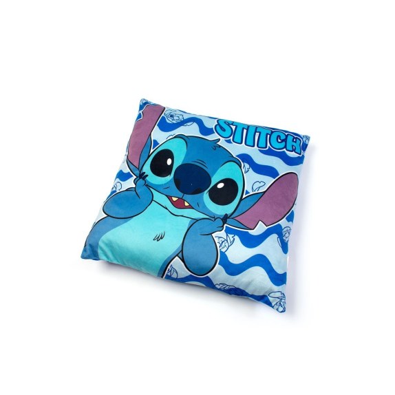 Βελούδινο Μαξιλάρι Disney Home Stitch 09 38X38 Blue