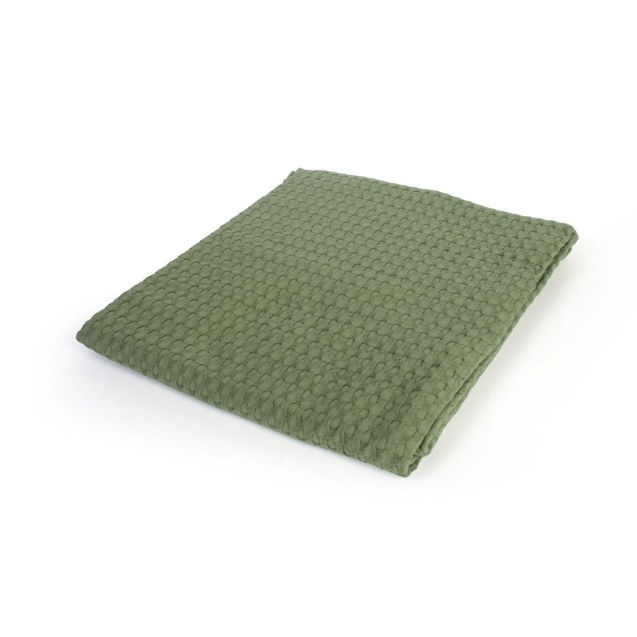Κουβέρτα Πικέ Αγκαλιάς Dimcol 85x110 Olive