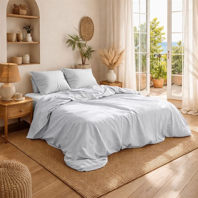 Κουβέρτα Πικέ King Size Dimcol 255x270 White