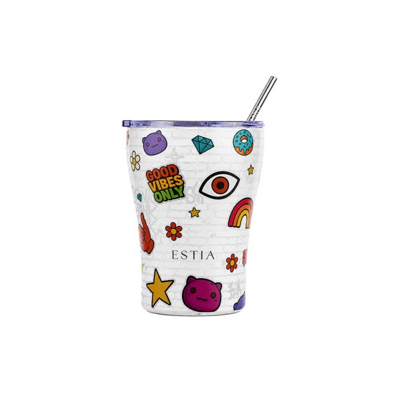 Estia Θερμός Coffee Mug Save The Aegean 350ml Urban Vibes