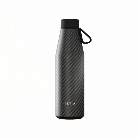 Estia Θερμός Flow Save The Aegean 500ml Carbon Fibre