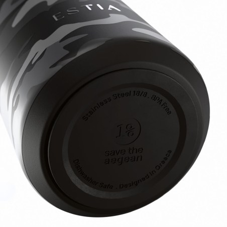 Estia Θερμός Flow Save The Aegean 500ml Dark Camo