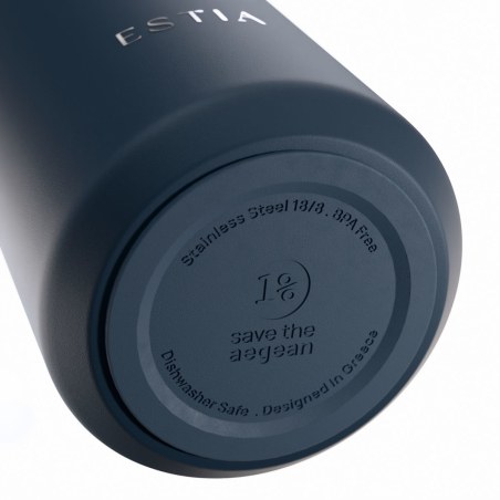 Estia Θερμός Flow Save The Aegean 500ml Indigo
