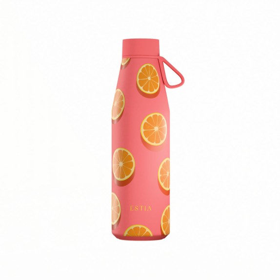 Estia Θερμός Flow Save The Aegean 500ml Orange Pop