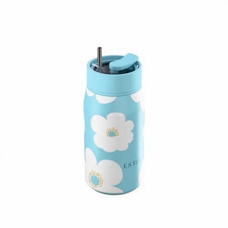 Estia Θερμός Lens Save The Aegean 360ml Blue Daisy