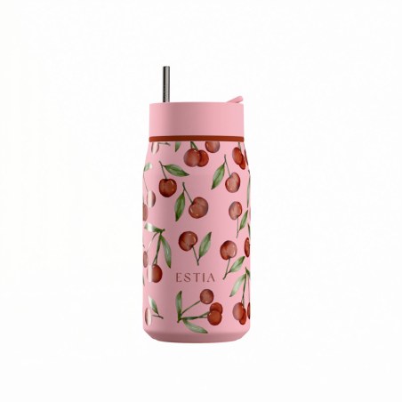 Estia Θερμός Lens Save The Aegean 360ml Cherry Rose