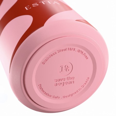 Θερμός Lens Save The Aegean 360ml Coral Waves