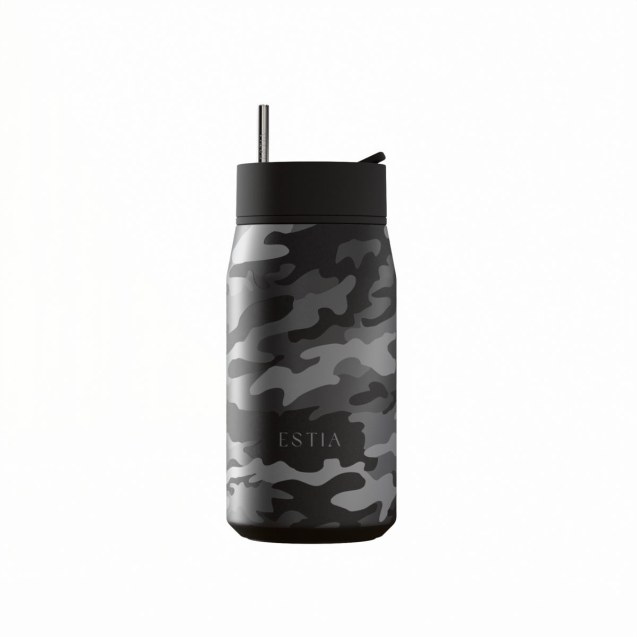 Estia Θερμός Lens Save The Aegean 360ml Dark Camo