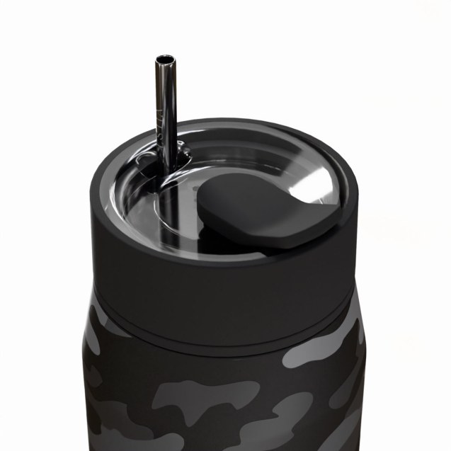 Estia Θερμός Lens Save The Aegean 360ml Dark Camo