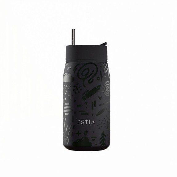 Estia Θερμός Lens Save The Aegean 360ml Noir Echo