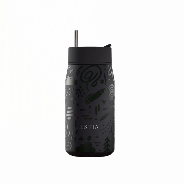 Estia Θερμός Lens Save The Aegean 360ml Noir Echo