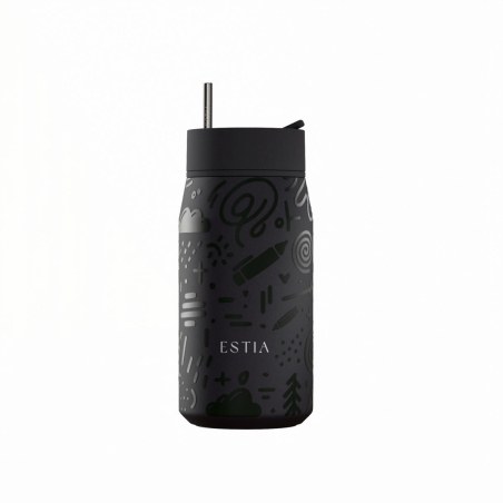 Estia Θερμός Lens Save The Aegean 360ml Noir Echo