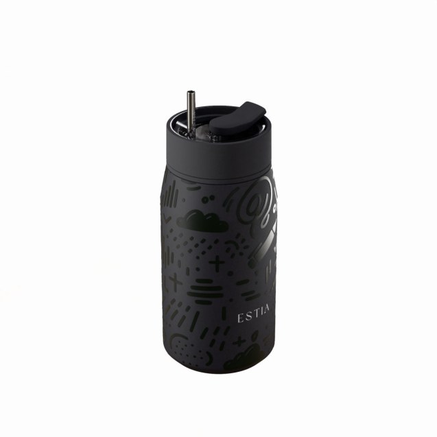 Estia Θερμός Lens Save The Aegean 360ml Noir Echo