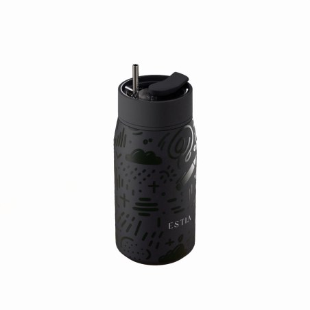 Estia Θερμός Lens Save The Aegean 360ml Noir Echo