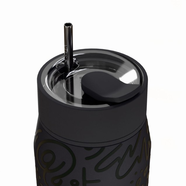 Estia Θερμός Lens Save The Aegean 360ml Noir Echo