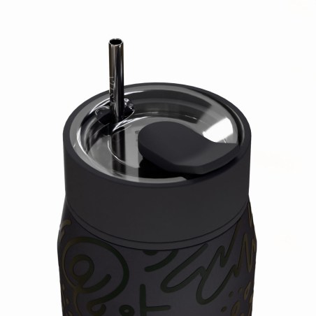 Estia Θερμός Lens Save The Aegean 360ml Noir Echo