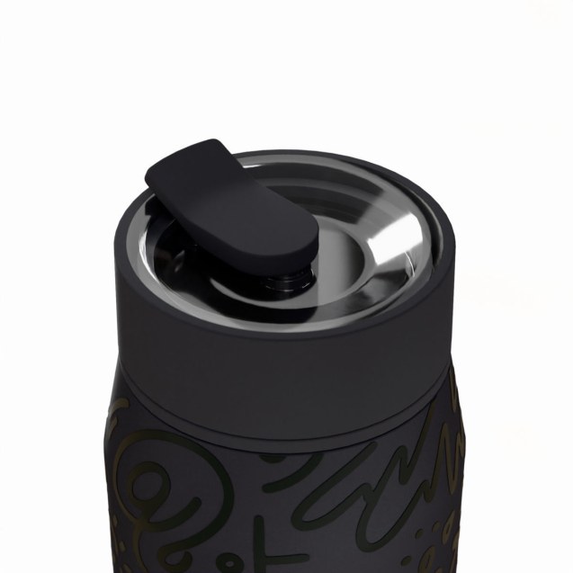 Estia Θερμός Lens Save The Aegean 360ml Noir Echo