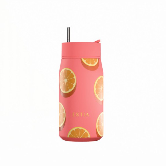 Estia Θερμός Lens Save The Aegean 360ml Orange Pop