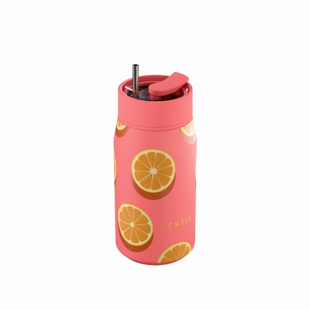 Estia Θερμός Lens Save The Aegean 360ml Orange Pop