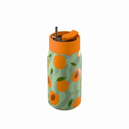 Estia Θερμός Lens Save The Aegean 360ml Peach Garden