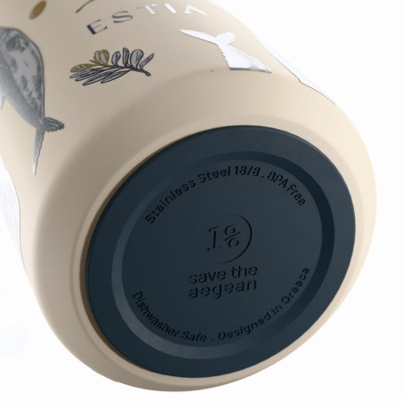 Estia Θερμός Lens Save The Aegean 360ml Salt Life