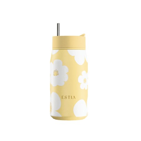 Estia Θερμός Lens Save The Aegean 360ml Yellow Daisy