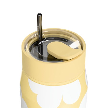 Estia Θερμός Lens Save The Aegean 360ml Yellow Daisy