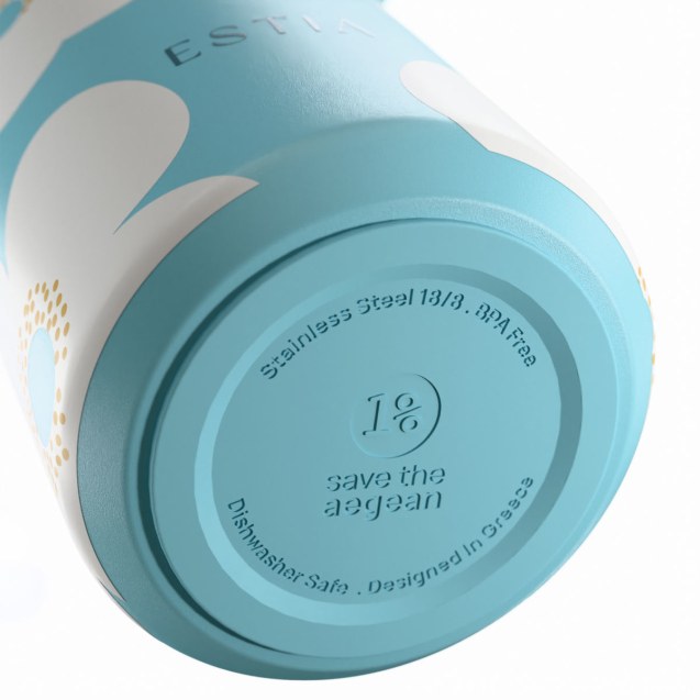 Estia Θερμός Pulse Save The Aegean 500ml Blue...