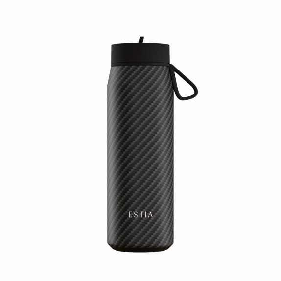 Estia Θερμός Pulse Save The Aegean 500ml Carbon Fibre