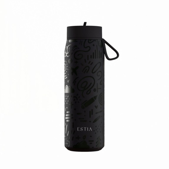 Estia Θερμός Pulse Save The Aegean 500ml Noir Echo